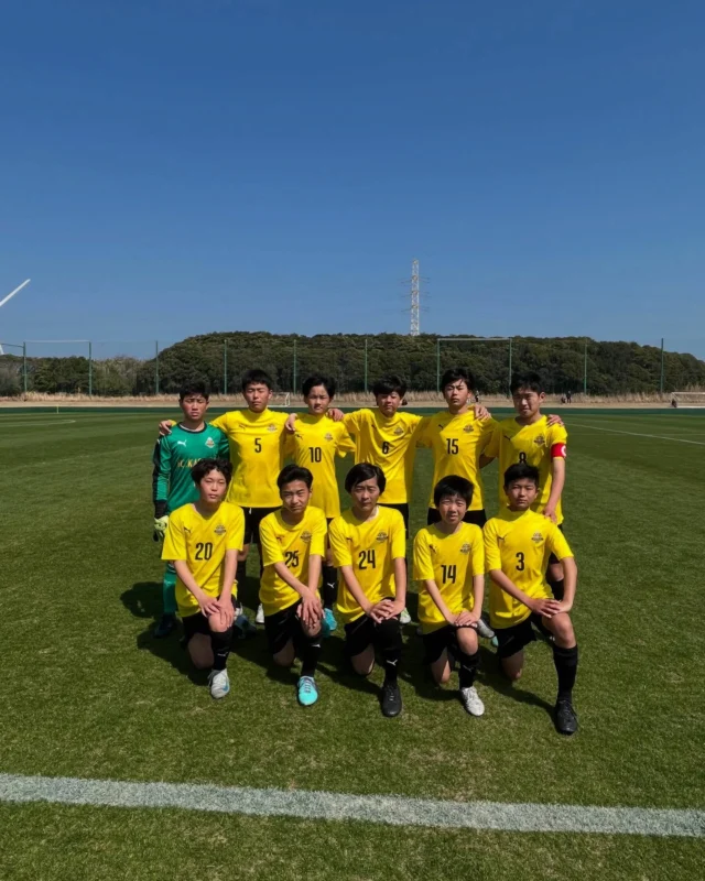 【ジュニアユース】

日時　2025/3/22

IFA U15チャレンジリーグ　前期第6節

vs  F.C LAZOS MITO
会場　神栖海浜サッカー場

前半　1-0
後半　3-0
計　　4-0

得点者
齋藤良太　1点　中2
寅田陽翔　1点　中1
大内　郁　1点　中1
筒井遼太　1点　中1

フレンドリー　2-0

得点者
堀口準太　1点　中2
冨澤大地　1点　中1

対戦していただいたF.C LAZOS MITOの皆様、ありがとうございました🙇‍♂️

#FC鹿嶋
#fc_kashima
#FC鹿嶋ジュニアユース
#ジュニアユース
#セレクション
#強化クラス
#サッカー
#サッカークラブ
#メンタルトレーニング
#フィジカルトレーニング
#鉾田市
#潮来市
#神栖市
#行方市
#鹿嶋市
#あしざるFC
#tanukifactory_basketball