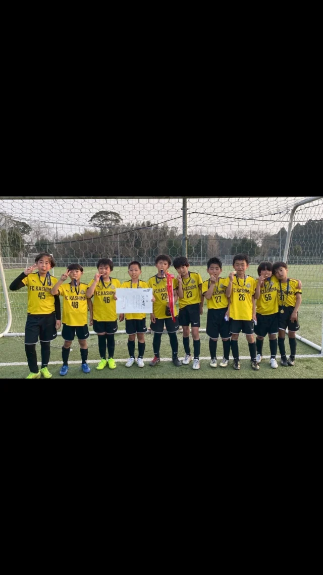 .
東日本YMCA大会(U-10の部)
㊗優勝

U-10のメンバーで1DAYカップに参加させていただきました。U-12とともに見事優勝することが出来ました！大会関係者の皆様、対戦相手の皆様ありがとうございました。

リーグ(総当たり戦)
①東京YMCAU-9 4-1 〇
②横浜YMCA 0-0 △
③東京YMCAU-10 3-0 〇
④仙台YMCAU-9 2-0 〇
⑤潮来SSS 3-0 〇
⑥仙台YMCAU-10 3-1 〇
5勝1分で優勝！！

U-12部とともにW優勝！！

#セレクション
#強化クラス
#サッカー
#サッカークラブ
#メンタルトレーニング
#フィジカルトレーニング
#鉾田市
#潮来市
#神栖市
#行方市
#鹿嶋市
#ジュニアユース
#FC鹿嶋
#fc_kashima
#FC鹿嶋ジュニアユース
#あしざるFC
#tanukifactory
⁡